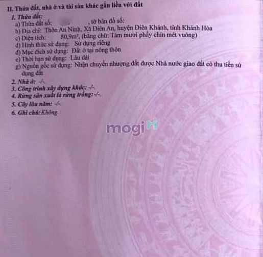 Hình ảnh DA15  bán nhanh lô đất đường 6m  THÔN AN NINH xã DIÊN AN