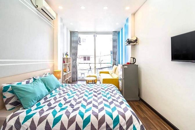 Hình ảnh Studio BALCON,MỚI 100%-Full Nt - Ngay Chợ Tân Định_Giáp Bình Thạnh, PN