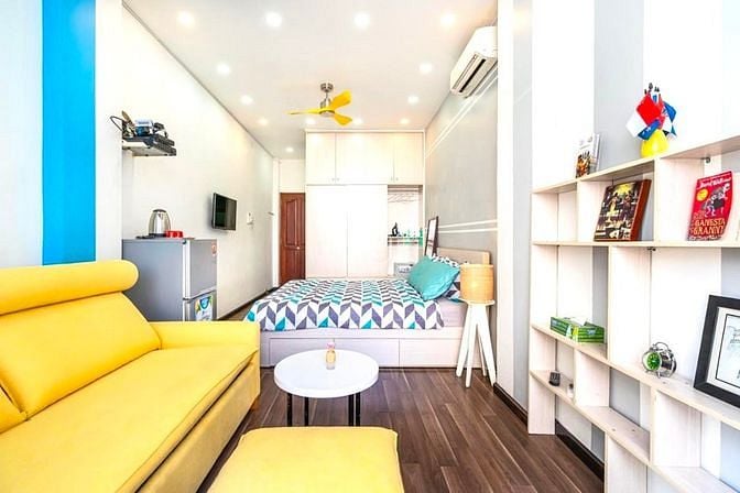 Hình ảnh Studio BALCON,MỚI 100%-Full Nt - Ngay Chợ Tân Định_Giáp Bình Thạnh, PN