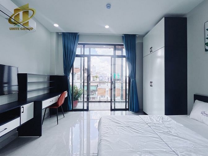 Hình ảnh 🍀🍀🍀Căn Hộ 1PN RIÊNG BAN CÔNG CAO CẤP Lý Chính Thắng Quận 3