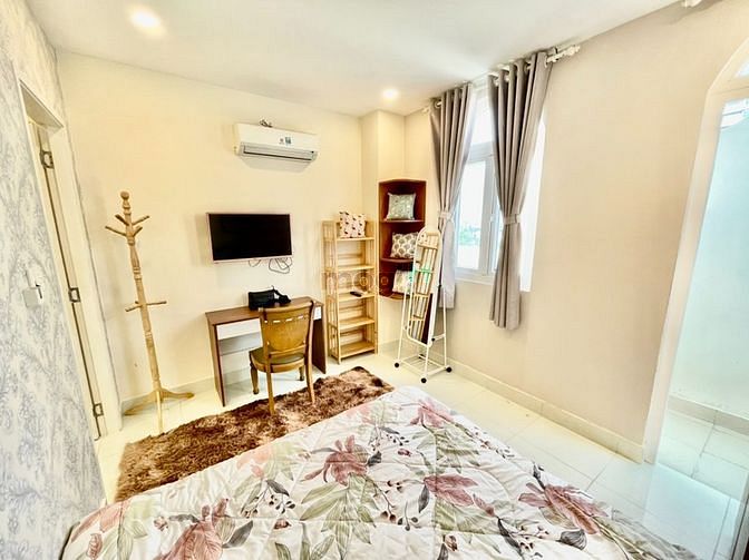 Hình ảnh Căn Hộ Dịch Vụ 𝐅𝐮𝐥𝐥 𝐍𝐨̣̂𝐢 𝐓𝐡𝐚̂́𝐭 100% đối diện City Garden.
