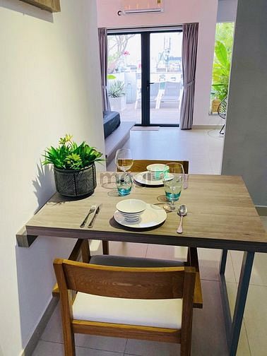 Hình ảnh 1PN rooftop sân vườn dtsd 75m2 bao phí quản lý- Khánh Hội- giáp Q1