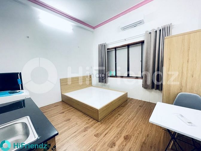 Hình ảnh Studio Cửa sổ to- Full nội thất- Máy giặt riêng