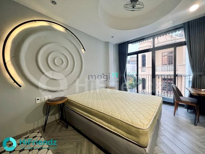 Hình ảnh Studio Ban Công_Full nội thất hiện đại_Nhà mới 100%_đối diện Bộ CA Q1