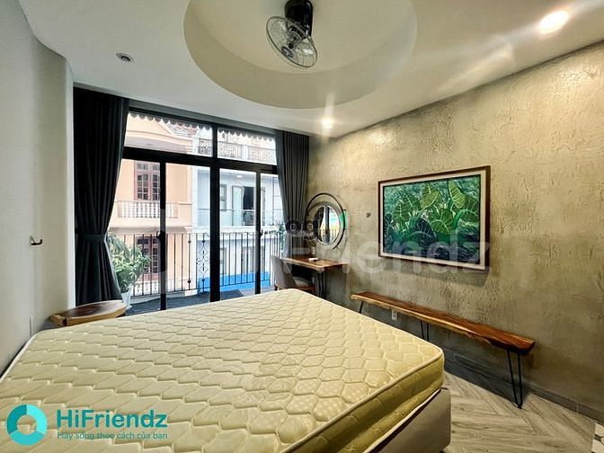 Hình ảnh Studio Ban Công_Full nội thất hiện đại_Nhà mới 100%_đối diện Bộ CA Q1