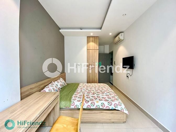 Hình ảnh Căn Hộ Studio Mới Xây - Cửa Sổ Lớn - Đối Diện NTĐ Phú Thọ