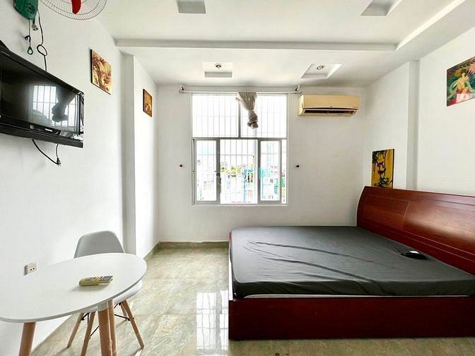 Hình ảnh Full NT❤️ Studio Mới-Có cửa sổ trời-trung tâm Q1