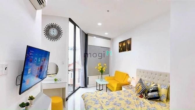 Hình ảnh Studio Full nội thất cao cấp, ban công gần Lotte Mart