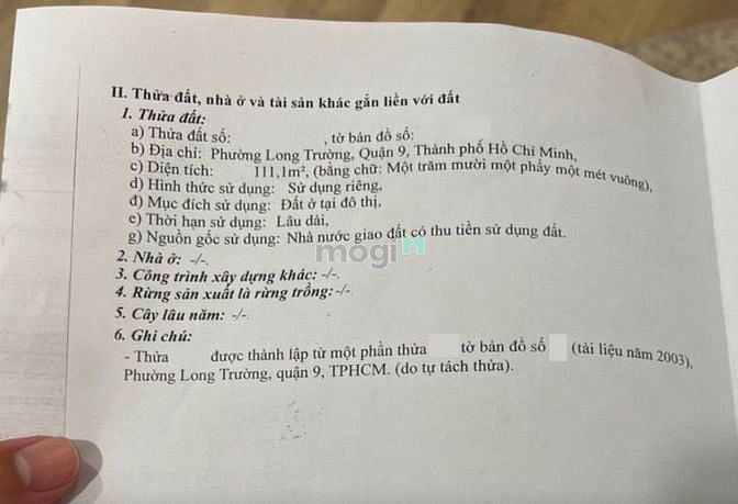 Hình ảnh Bán Lô Q24 Đất nền Centana Điền Phúc Thành Quận 9