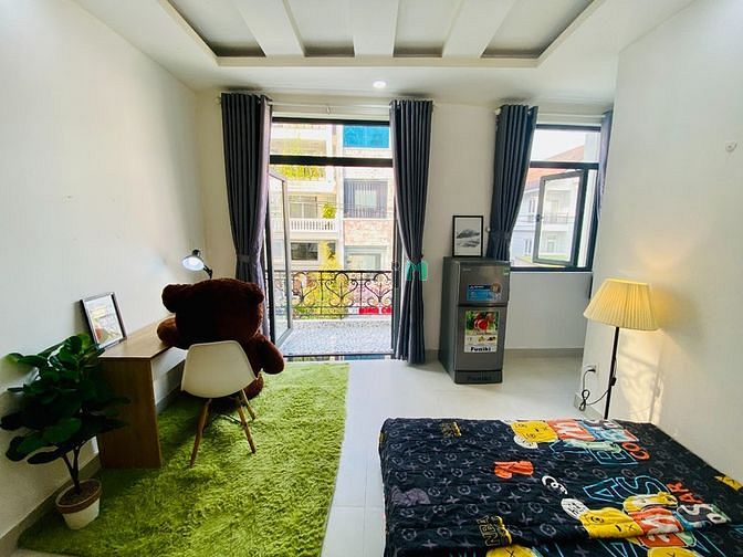 Hình ảnh Studio rộng thoáng, cửa sổ lớn, có bangcon Full nội thất, Gần Lotte...