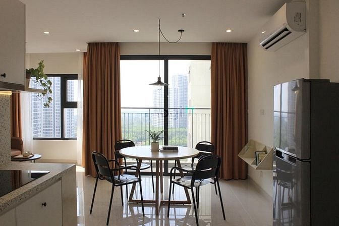 Hình ảnh 🔥Căn Hộ 2PN2WC+ Thiết Kế Tối Giản 69m2 Cho Thuê Full Nội Thất