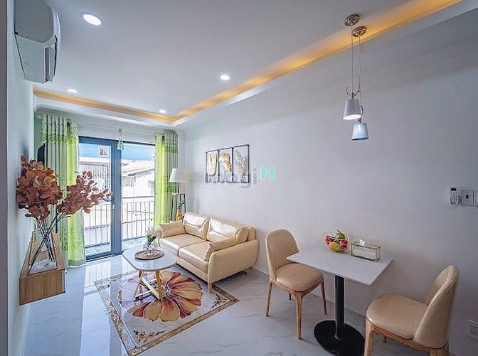 Hình ảnh 1PN bancol DTSD 40m2 full nội thất cao cấp Đề Thám Q1