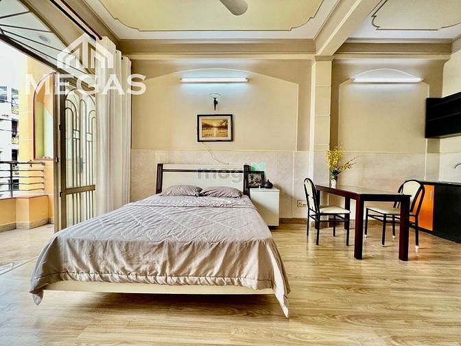 Hình ảnh Mb6623 nạp rút nhanh chóng Studio Bancolny_Full Nội Thất_ngay Mega Market Bình Phú
