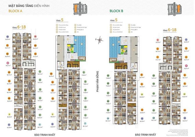 Hình ảnh Cần bán Flora Novia đa dạng DT 75m2, 2.6tỷ bao phí thuế, vay 70%