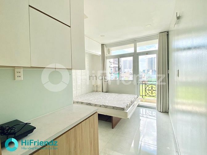 Hình ảnh Siêu Phẩm Studio Chỉ Tính Điện Nước ngay mặt tiền Âu Dương Lân- Q8