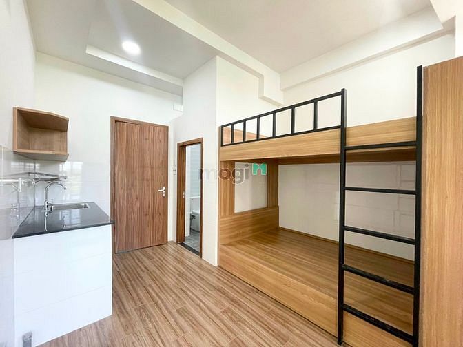 Hình ảnh STUDIO Full nội thất - hầm xe, thang máy - giờ giấc tự do, nhà mới xây