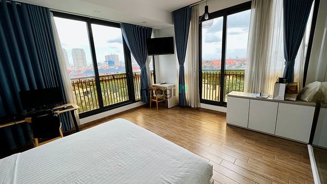 Hình ảnh Studio ban công siêu thoáng mát, Thiết kế vintage