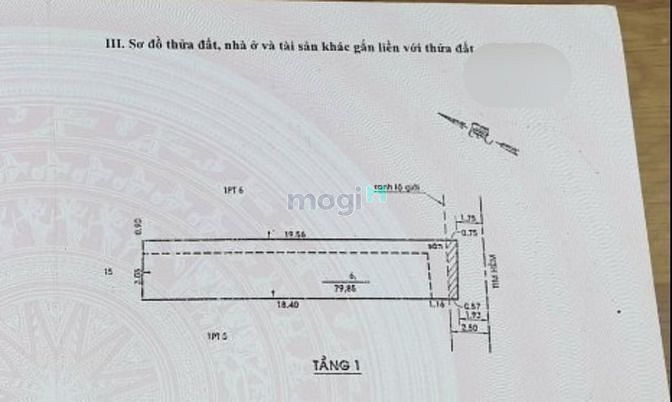 Hình ảnh Hẻm 6m Phạm Văn Bạch nhà cấp 4, DT: 4x20 vuông vức