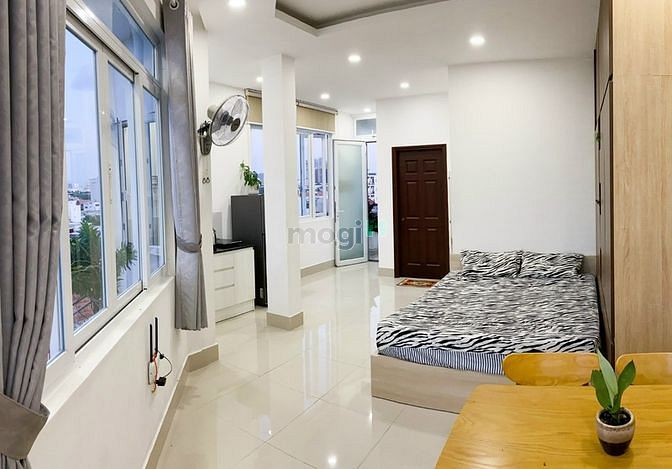 Hình ảnh Studio Full Nội Thất ban công sát Lotte Quận 7, Cầu Kênh Tẻ, TDTU
