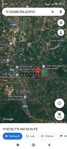 Hình ảnh Lô Góc Siêu Kinh Điển Sở Hữu 02 Mặt Tiền Ngay Thị Xã Bình Long!