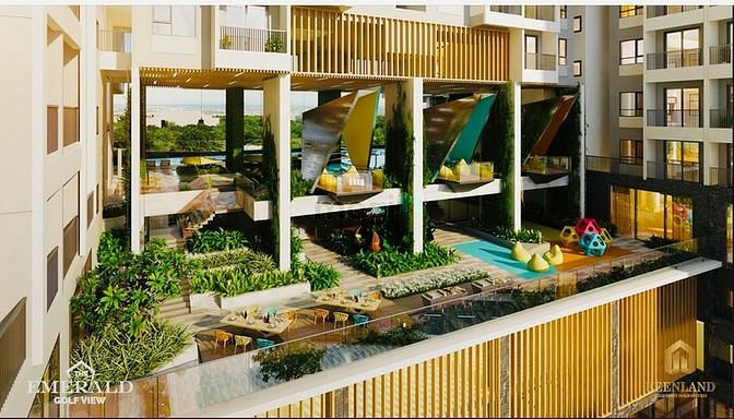Hình ảnh căn The Emerald Golf View 2PN1WC full nội thất giá gốc 2,85tỷ còn 2,5t