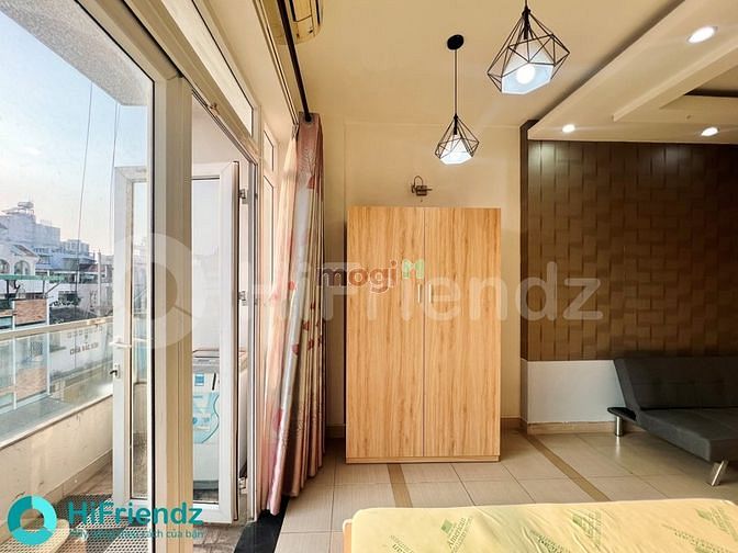 Hình ảnh Studio Ban công Máy giặt riêng_Full NT_50m2_Mặt tiền đường_gần UEH