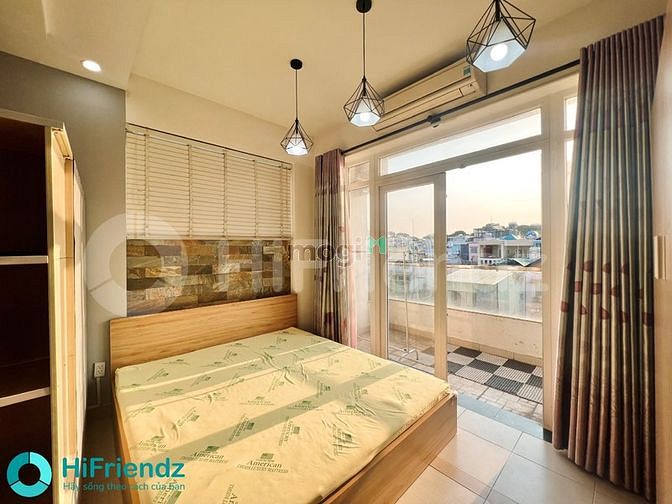 Hình ảnh Studio Ban công Máy giặt riêng_Full NT_50m2_Mặt tiền đường_gần UEH