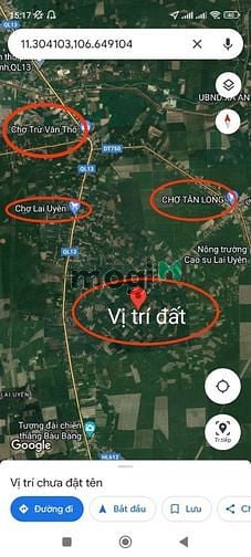 Hình ảnh Đất Nền Sổ Sẵn Gần Khu Công nghiệp Bàu Bàng!
