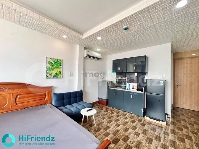 Hình ảnh Studio Cửa sổ_Full NT_Máy giặt riêng_Thang máy_View đẹp_cầu Ông Lãnh