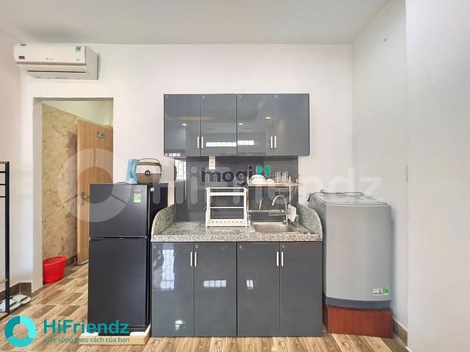 Hình ảnh Studio Cửa sổ_Full NT_Máy giặt riêng_Thang máy_View đẹp_cầu Ông Lãnh