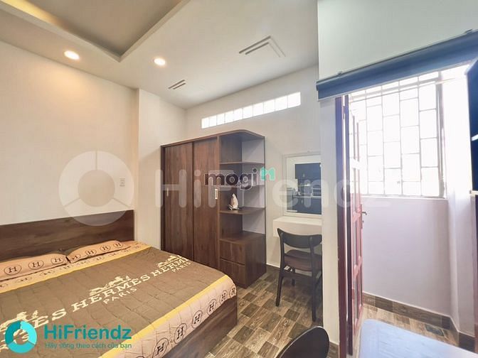 Hình ảnh Studio Cửa sổ_Full NT_Máy giặt riêng_Thang máy_View đẹp_cầu Ông Lãnh