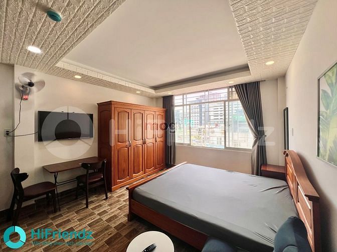 Hình ảnh Studio Cửa sổ_Full NT_Máy giặt riêng_Thang máy_View đẹp_cầu Ông Lãnh