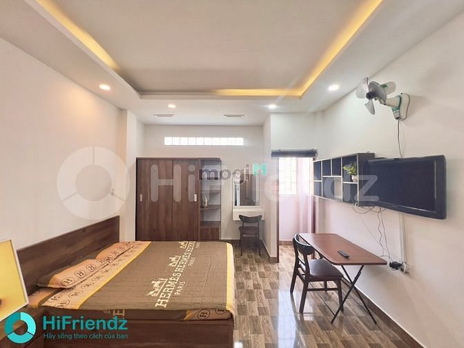 Hình ảnh Studio Cửa sổ_Full NT_Máy giặt riêng_Thang máy_View đẹp_cầu Ông Lãnh