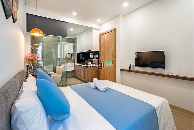 Hình ảnh Căn Hộ 1 Phòng Ngủ Nội Thất Cao Cấp Trung Tâm Quận 1