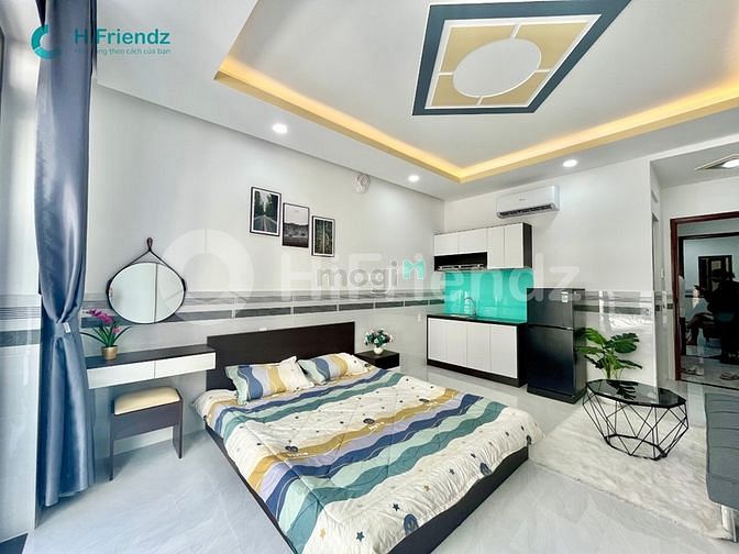 Hình ảnh Cho thuê phòng ban công đầy đủ nội thất mới