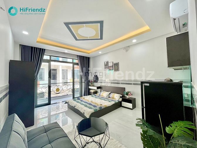 Hình ảnh Cho thuê phòng ban công đầy đủ nội thất mới
