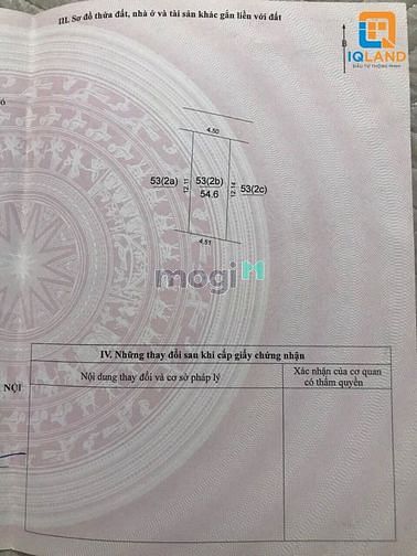 Hình ảnh Cần bán 54,6m2, Đường ô tô tranh nhau tại Mỹ Nội, Bắc Hồng, Đông Anh,