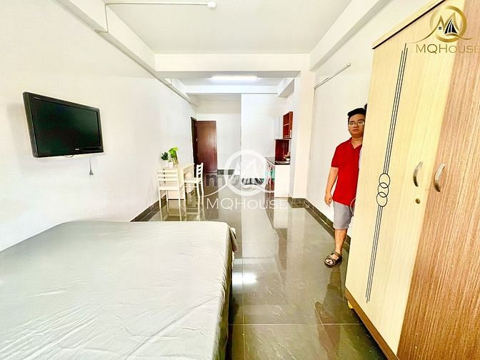Hình ảnh CH Studio rộng hơn 40m2 ở hộ gia đình hoặc đông người được
