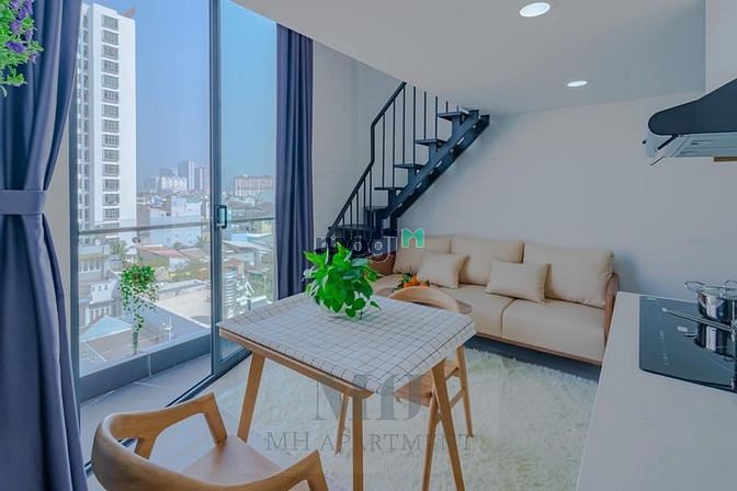 Hình ảnh CHDV_Mới 100%_siêu rẻ có BAN CÔNG_gần Lotte, RMIT, Tôn Đức Thắng, Q4,.