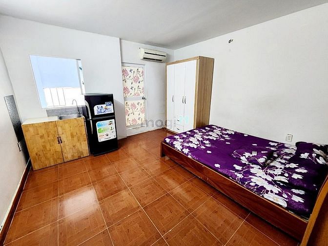 Hình ảnh CHDV đầy đủ nội thất quang trung, kệ bếp, cửa sổ, xe free, giờ tự do