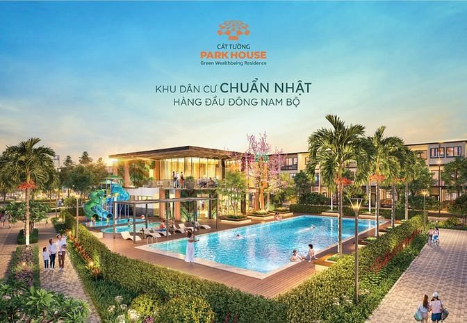 Hình ảnh Bán Đất Khu Dân Cư Chuẩn NHẬT Hàng Đầu ĐÔNG NAM BỘ