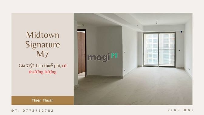 Hình ảnh Mb6623 nạp rút nhanh chóng MIDTOWN SIGNATURE M7 - 7T1 bao thuế phí, có thương lượng!