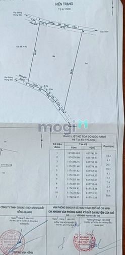Hình ảnh Bán lô đất 2 mặt tiền xã Bình Khánh Cần Giờ, 1500 m2, giá 4,4 tỷ