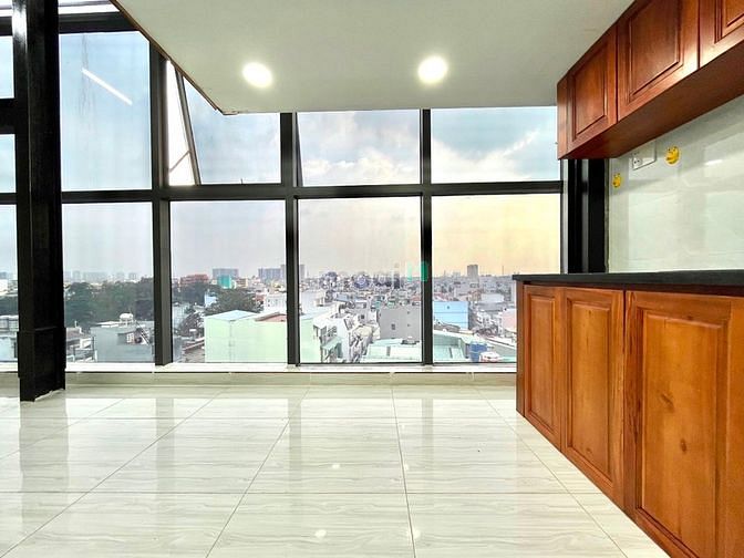 Hình ảnh 1 phòng ngủ dublex view kính siêu đẹp sát Tân Phú