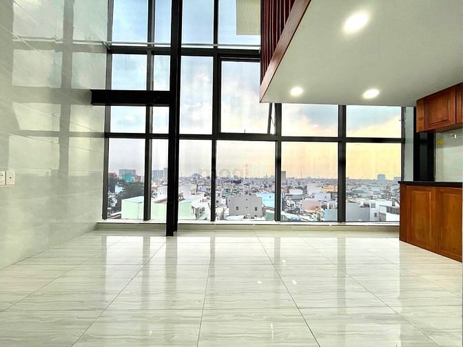 Hình ảnh 1 phòng ngủ dublex view kính siêu đẹp sát Tân Phú