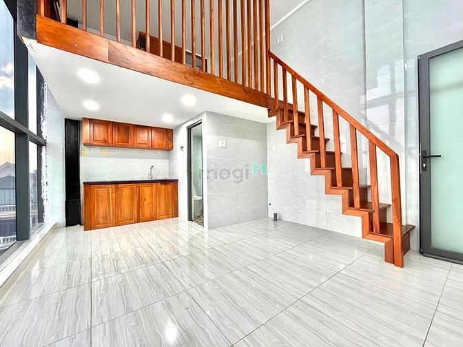Hình ảnh 1 phòng ngủ dublex view kính siêu đẹp sát Tân Phú