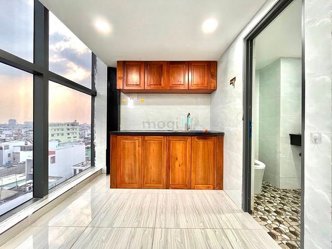 Hình ảnh 1 phòng ngủ dublex view kính siêu đẹp sát Tân Phú