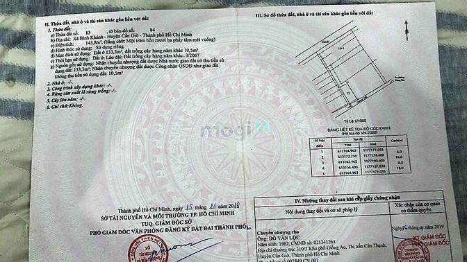 Hình ảnh Bán lô đất đẹp 144m2 ngay KDC xã Bình Khánh Cần Giờ, giá 2,8 tỷ