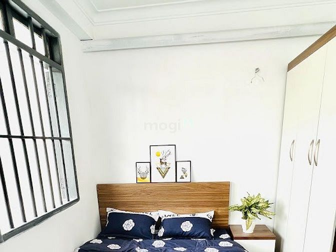 Hình ảnh Phòng cho thuê giá rẻ, đầy đủ nội thất, cửa sổ, ban công