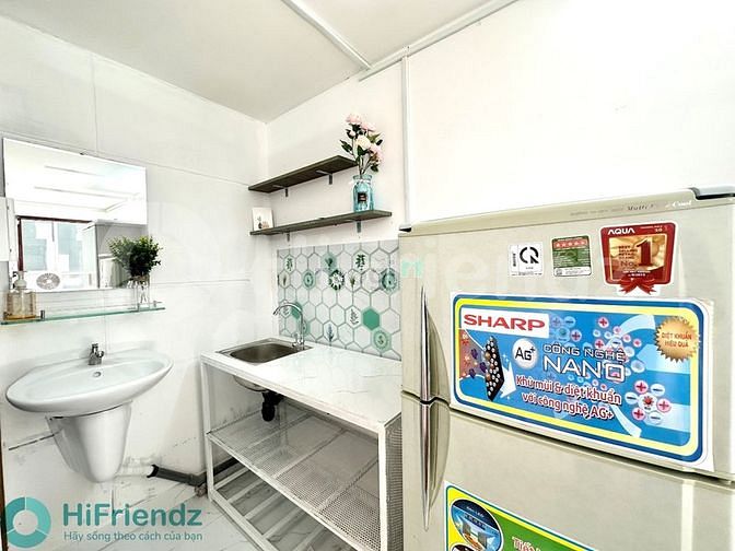 Hình ảnh Căn Hộ Studio Mới Xây - Full Nội Thất - 28m2 - Cửa Sổ - BigC Miền Đông